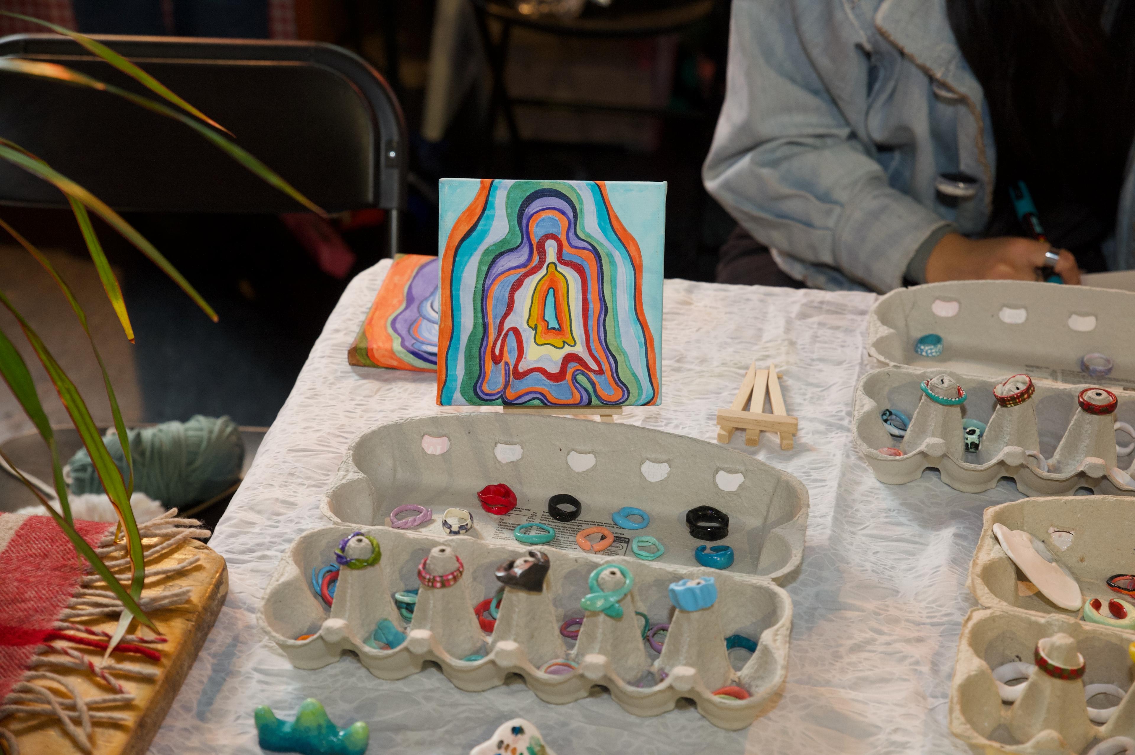 Artisan stall at Glasgow Makers Market