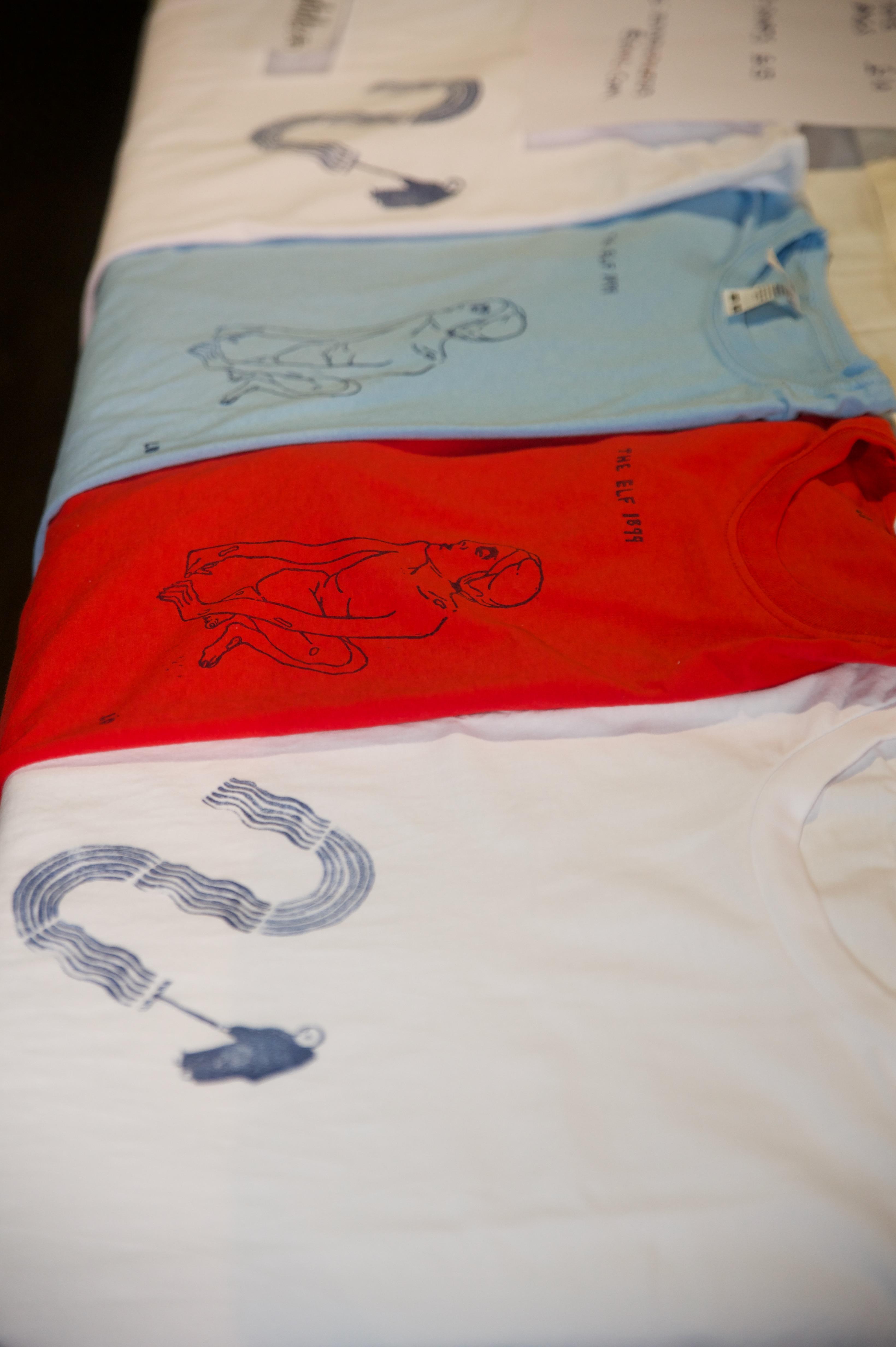 Handcrafted artwork on display